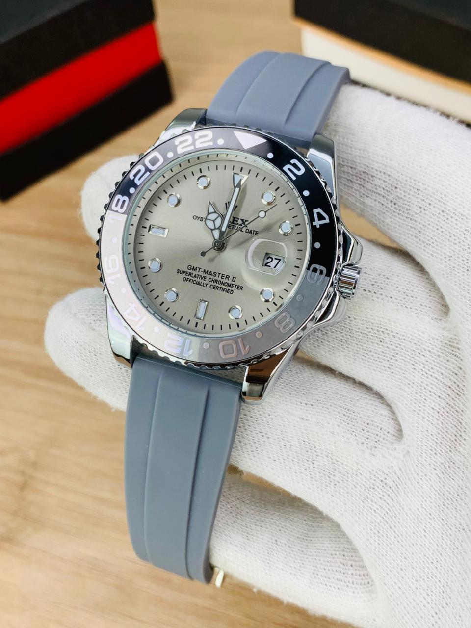 Rolex GMT-Master || (Masterpiece) Pepsi Bezel-Dual Time Watch