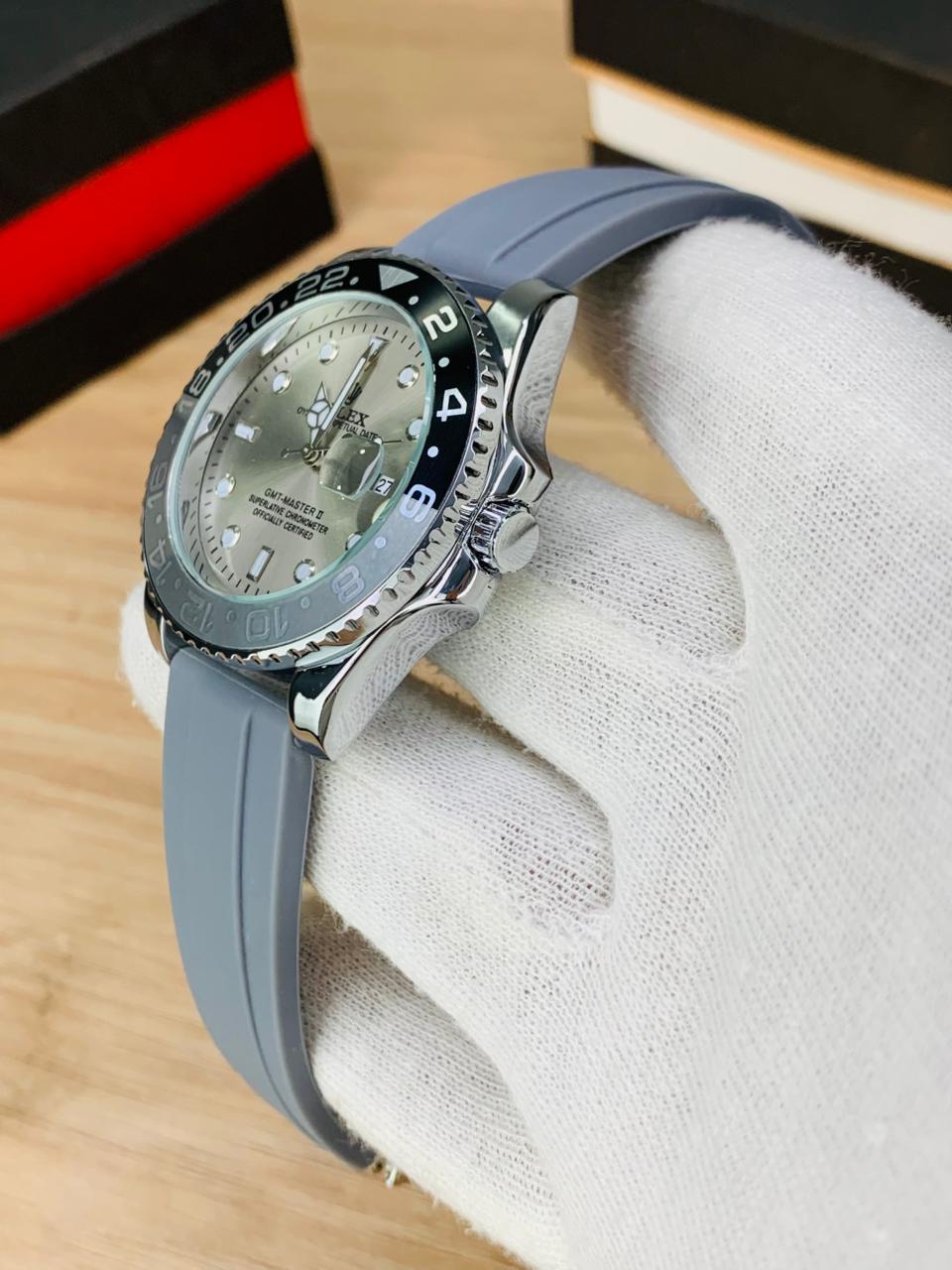 Rolex GMT-Master || (Masterpiece) Pepsi Bezel-Dual Time Watch